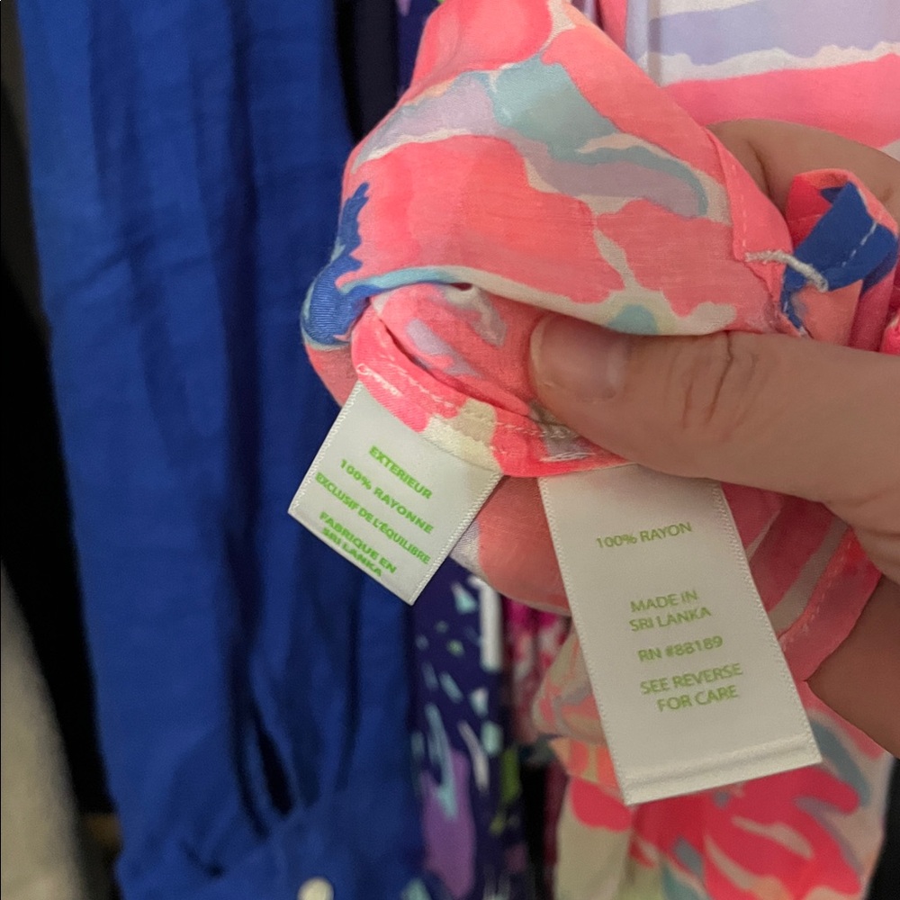 Vibrant Multicolor Women's Top Lilly Pulitzer - Picture 8 of 8